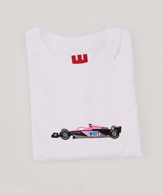 A523 Pink 2023 Embroidered Car - Fifth Gear Garms