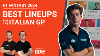 The Fantasy Formula: Italian Grand Prix & Fifth Gear Garms Giveaway!