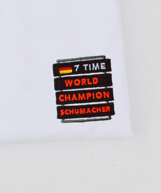 Michael Schumacher, siete veces campeón del mundo, Pit Board