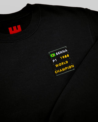 Planche de stand Ayrton Senna champion du monde 1988