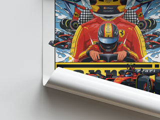 Italian 2023 Grand Prix Poster - Gravel Trap Graphics