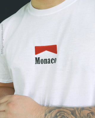 Camiseta o sudadera bordada del Circuito del Gran Premio de Mónaco