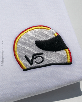 Camiseta o sudadera bordada con casco Sebastian Vettel 2022